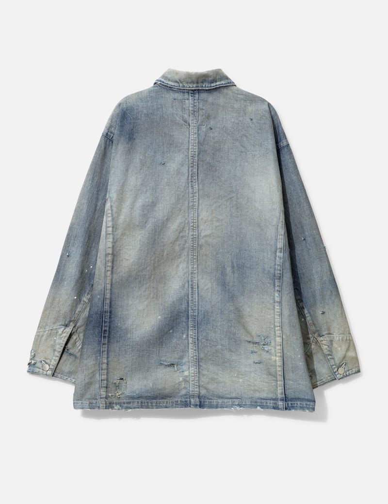 ANCELLM - DENIM COVERALL | HBX - Globally Curated Fashion