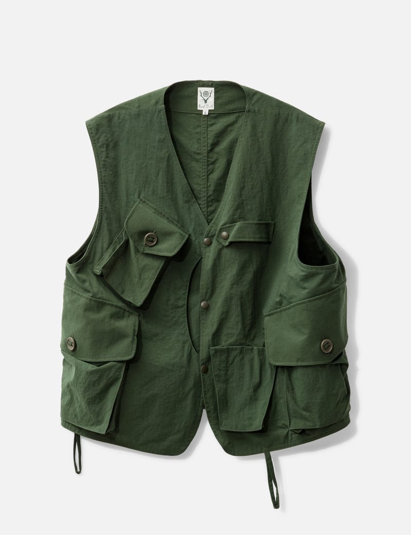 South2 West8 - Piping Vest | HBX - Globally Curated Fashion and 