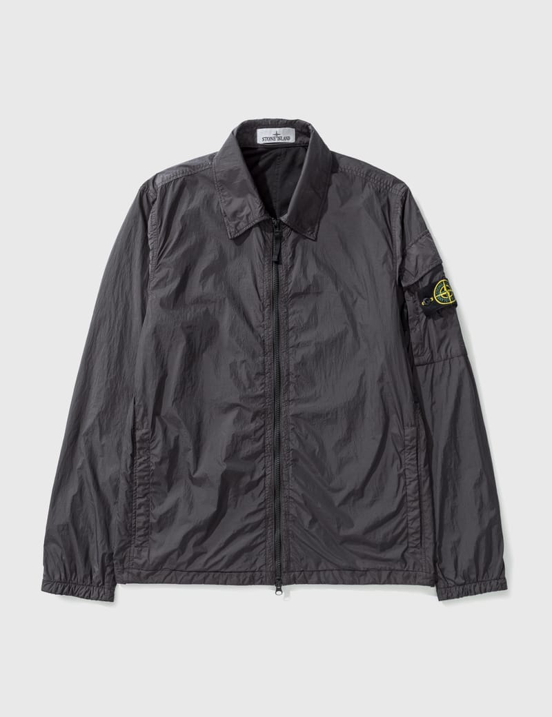 ストーンアイランド　オーバーシャツ　M STONE ISLAND - 【ラスト1点】 43310 SUPIMA COTTON / オーバー