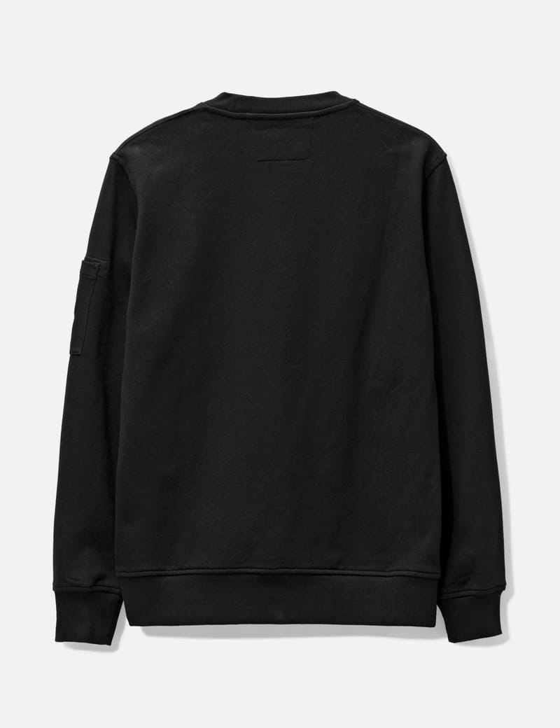 C.P. Company - DIAGONAL RAISED FLEECE KANGAROO SWEATSHIRT | HBX