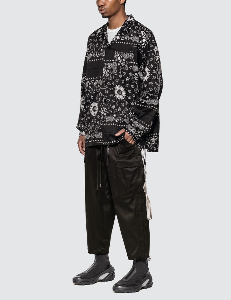 Mastermind World - Bandana Vacation Long Sleeve Shirt | HBX