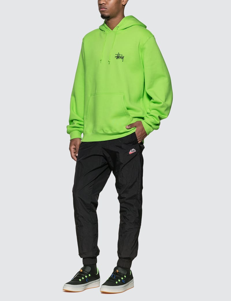 Nike outlet stussy green sweatshirt