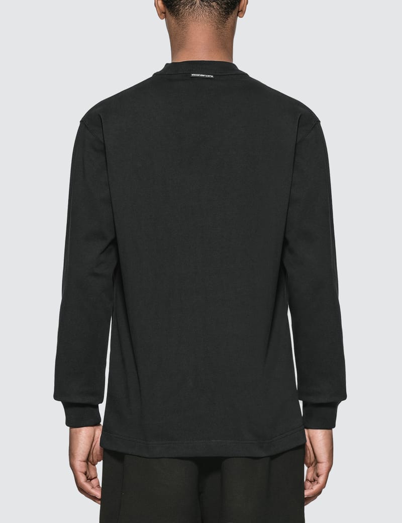 Alexander Wang - Logo Graphic Long Sleeve T-Shirt | HBX