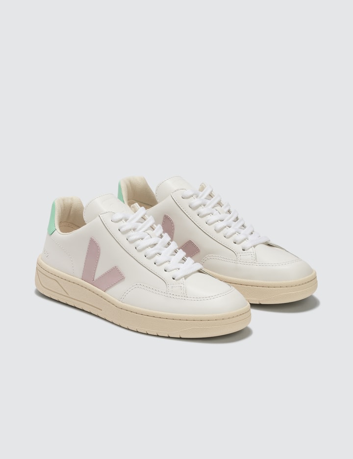 Veja - V-12 Leather Sneaker | HBX - Globally Curated Fashion and ...