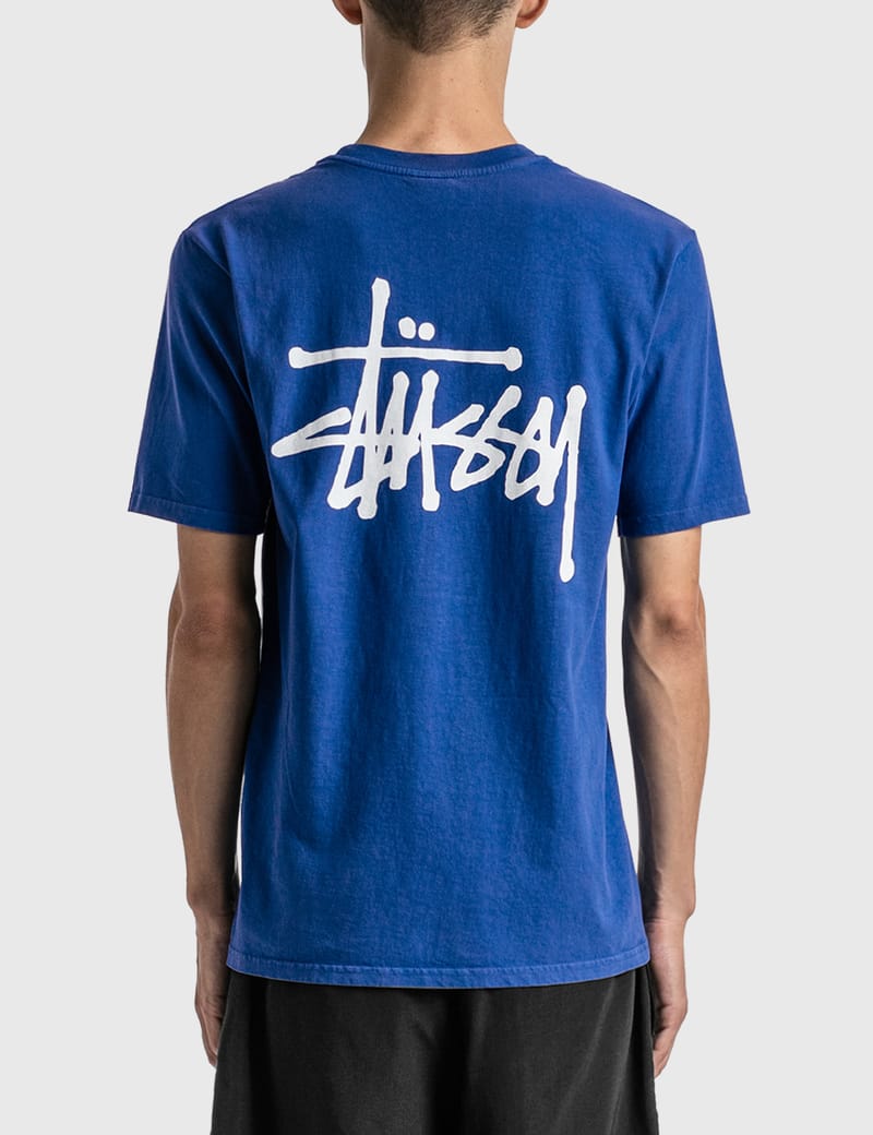 STUSSY Men’s Beach House Pigment Dyed T‐Shirt Beach House Tee Pigment Dyed – Natural | Tees | Stüssy