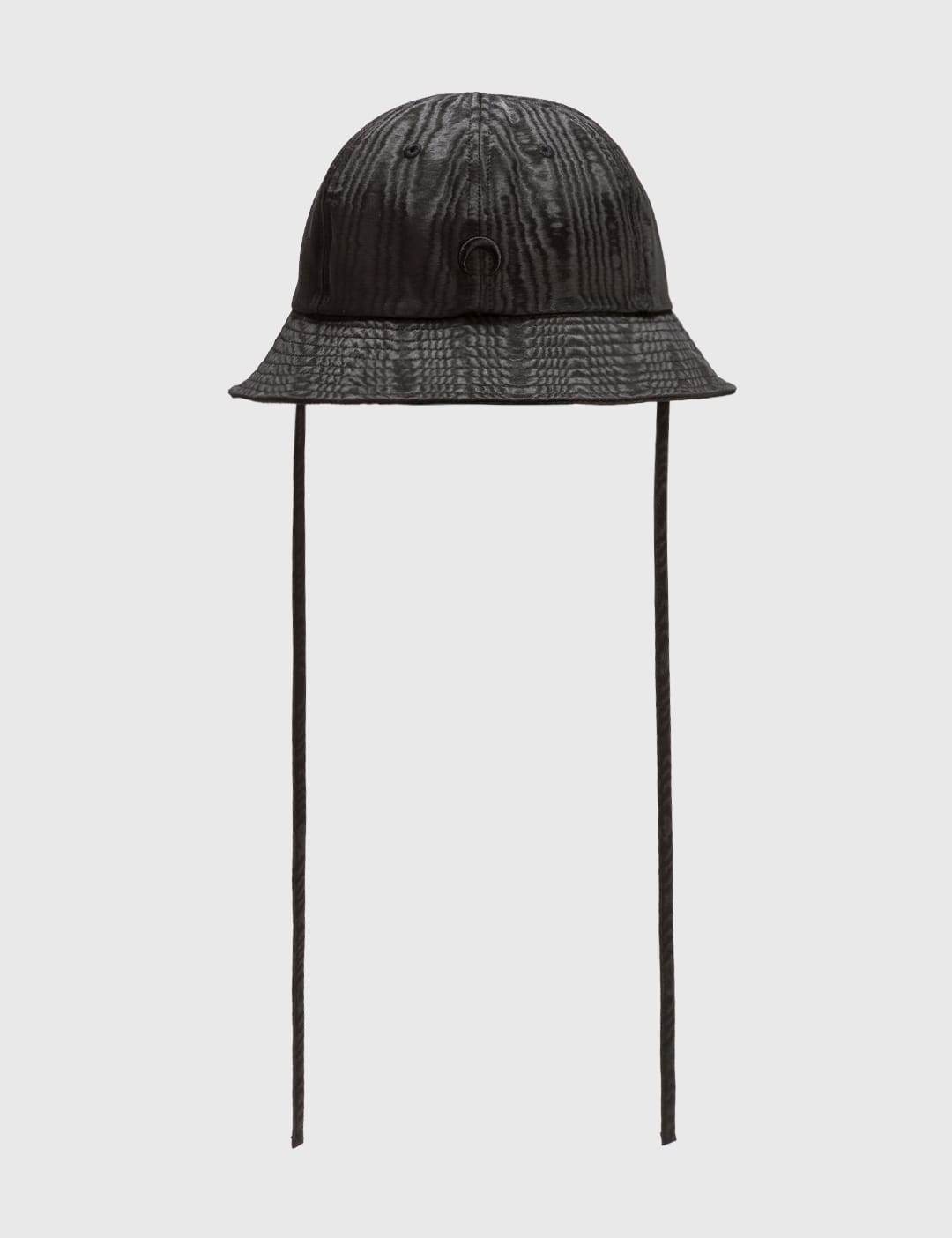 Marine Serre - EMBROIDERED MOIRE BELL HAT | HBX - Globally Curated