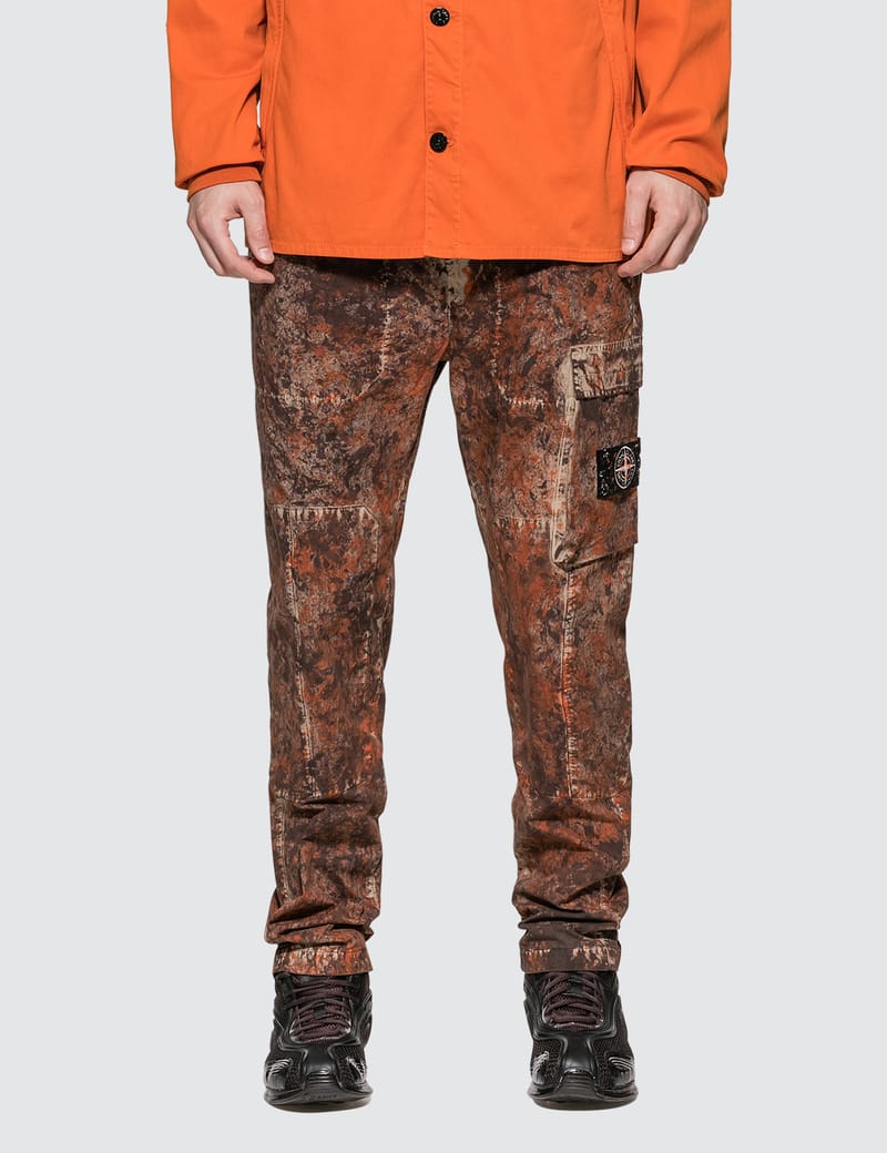 パンツ Stone  Paintball Camo Cargo Pants Stone Island - Paintball Camo Cotton/Cordura® Pants | HBX