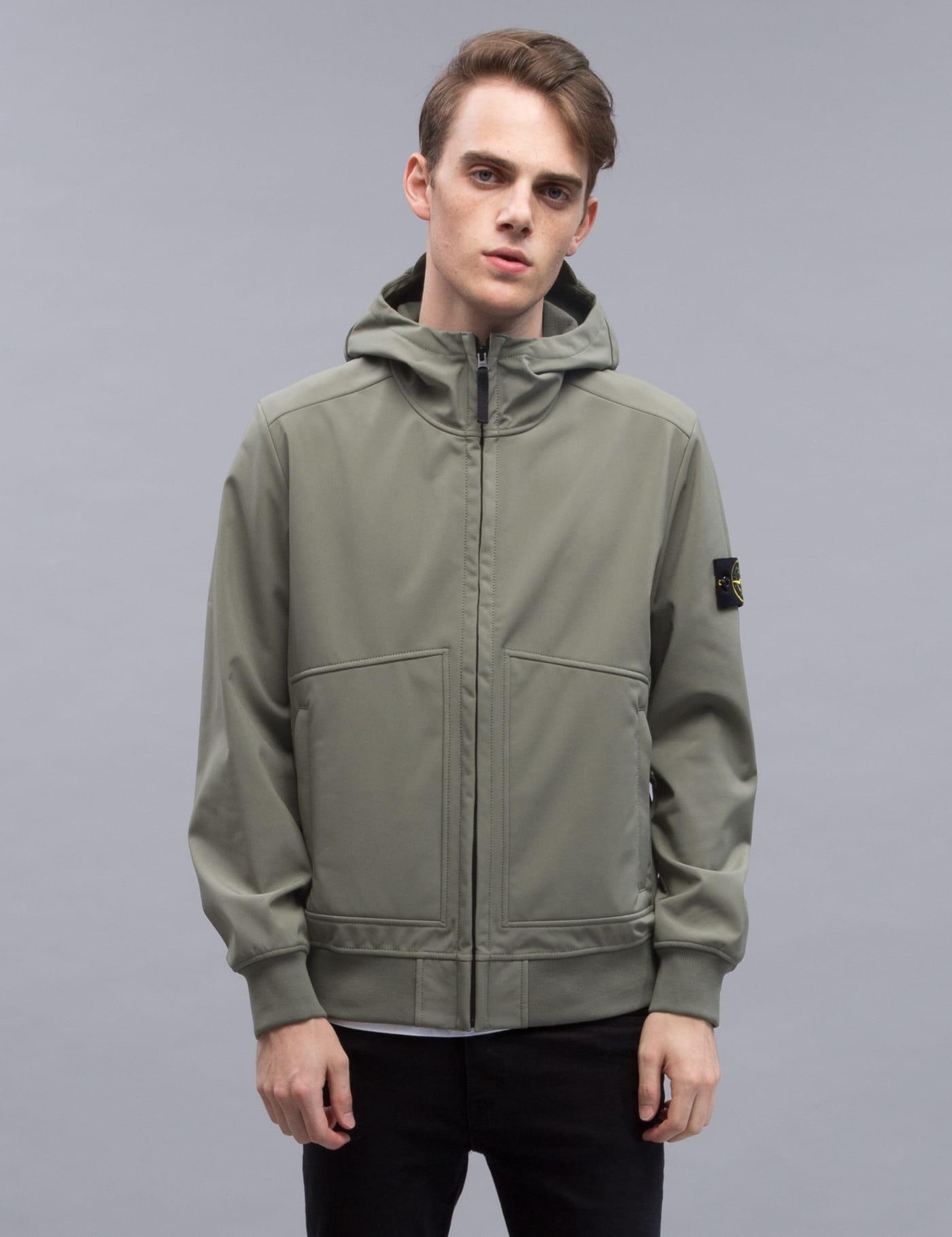 Stone Island - Soft Shell-R | HBX - Globally Curated Fashion and 