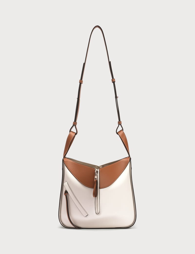 OUTLET 【LOEWE】 HAMMOCK SMALL BAG LOEWE Mini Hammock Tote Bag | Brown | FARFETCH