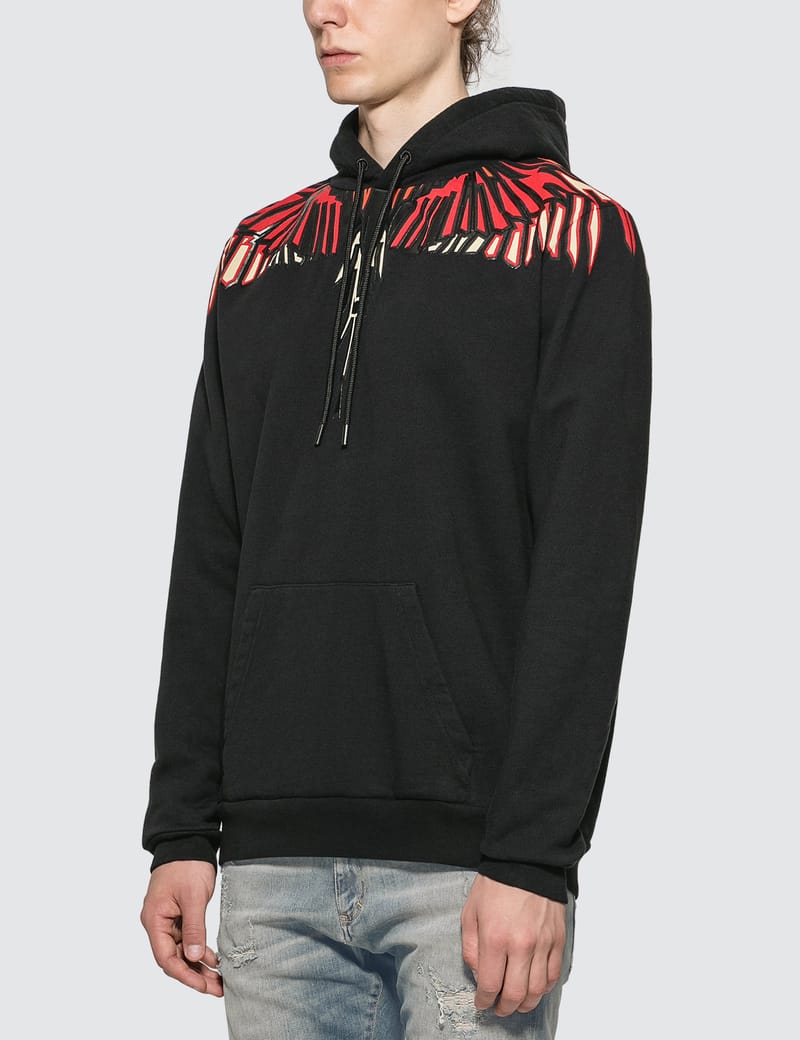 Marcelo Burlon - Geometric Wings Hoodie | HBX