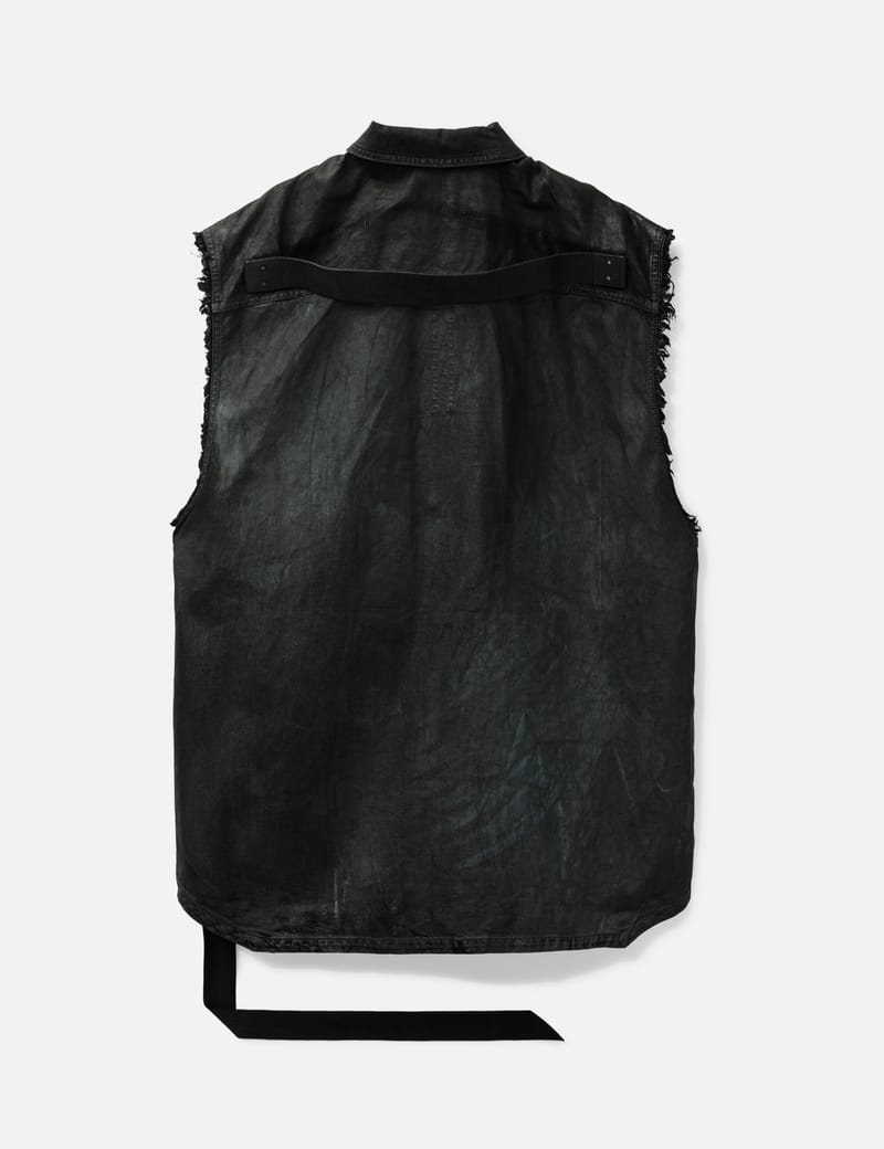 Rick Owens Drkshdw SL Tommy Jumbo Outershirt - Boxy black Japanese Rick Owens Drkshdw SL Tommy Jumbo Outershirt - Boxy black Japanese