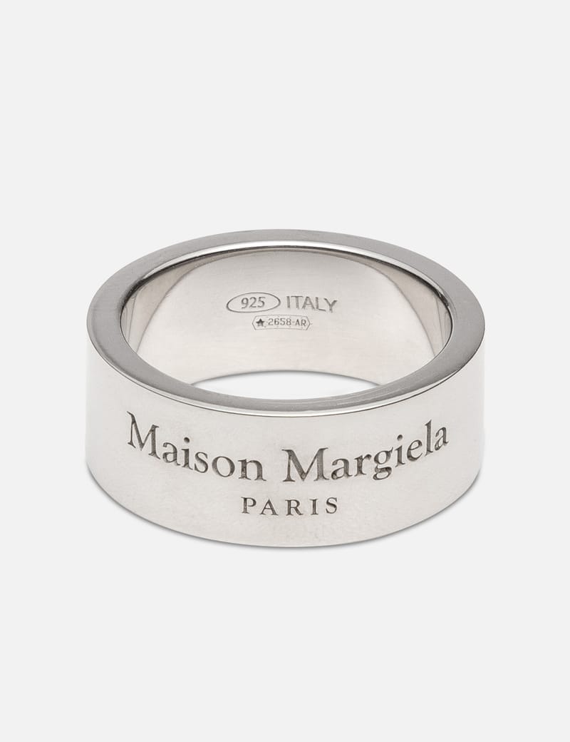 Maison Margiela - LOGO RING | HBX - Globally Curated Fashion and Lifestyle  by Hypebeast