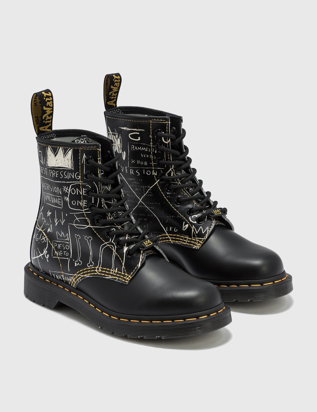Dr. Martens - 1460 Basquiat Leather Boots | HBX - Globally Curated Fashion and Lifestyle by