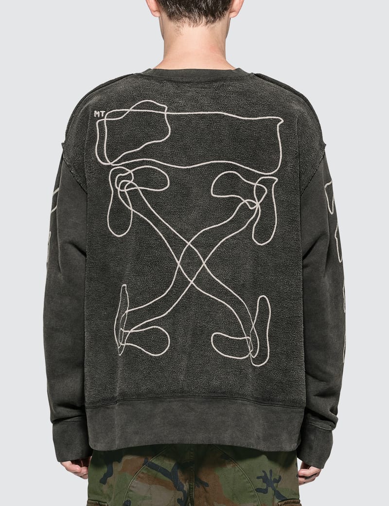 Off white abstract sales arrows sweatshirt