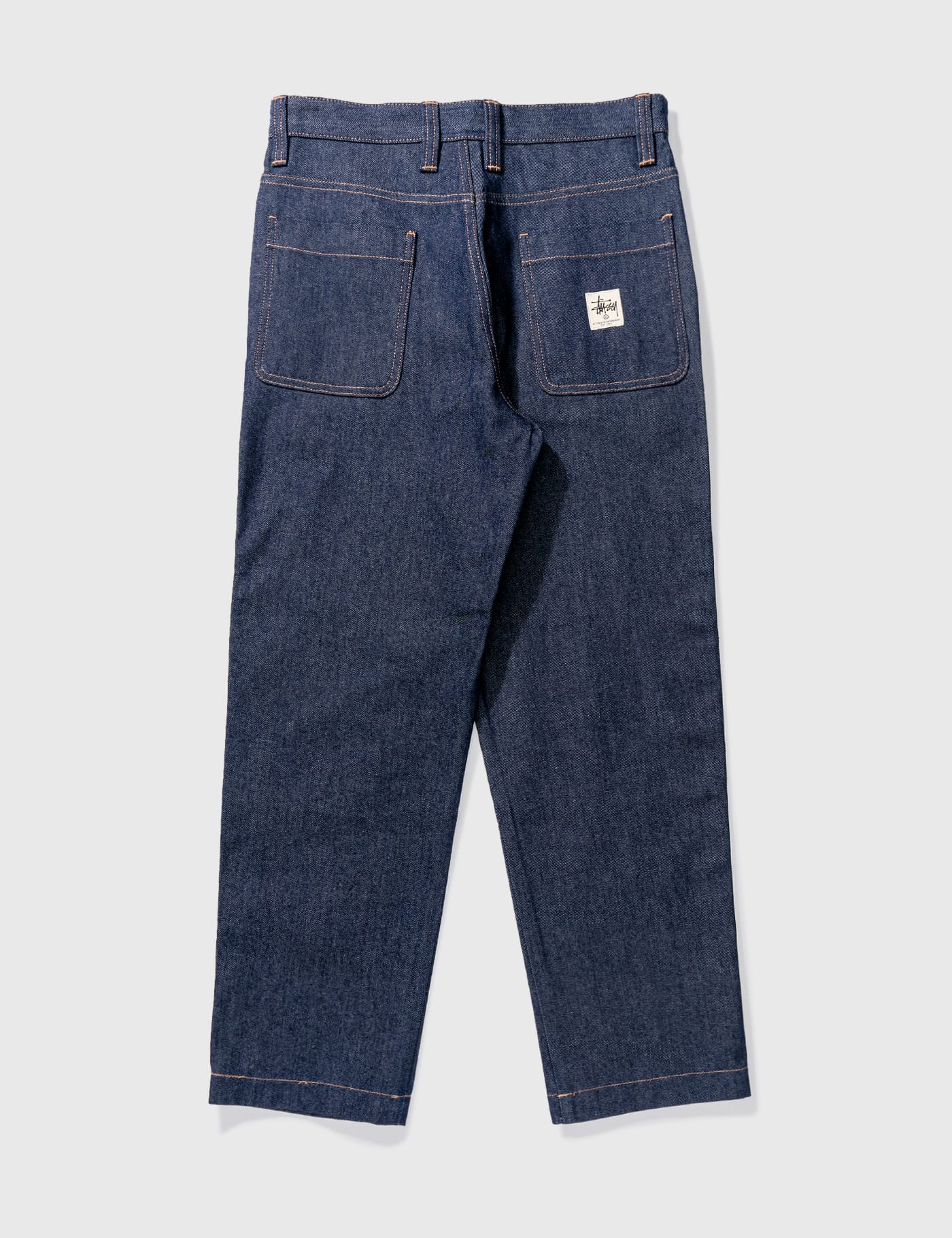 Stüssy - Denim Double Knee Pant | HBX - Globally Curated Fashion 