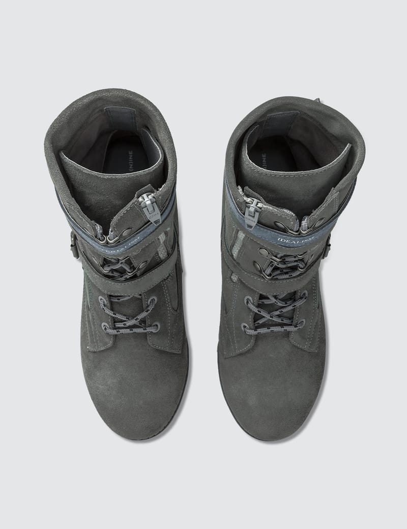 Number N ine x C2H4 Military Boots