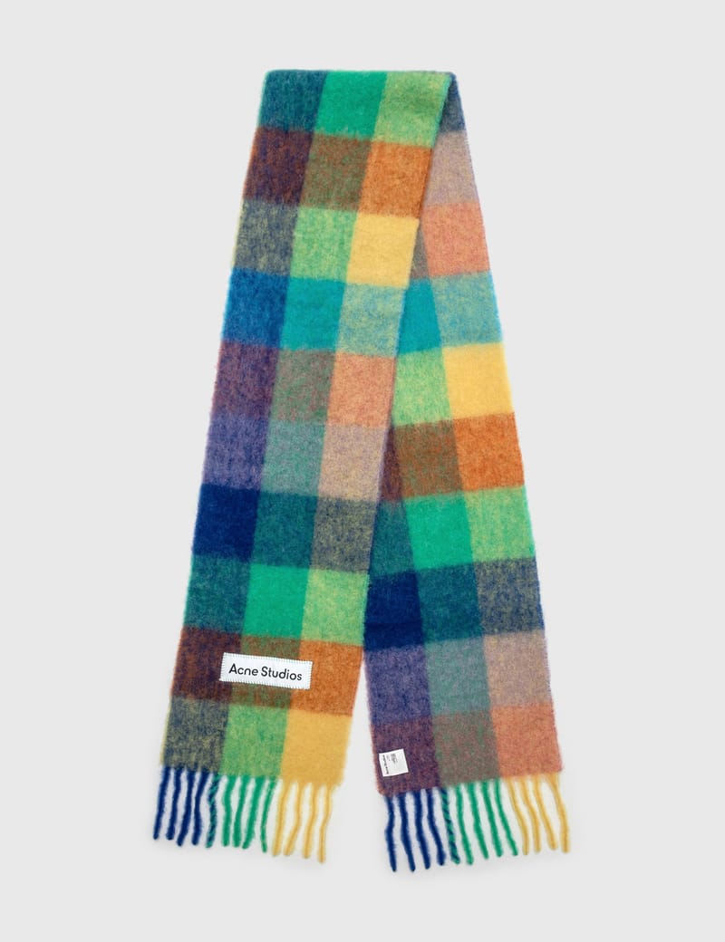 Acne Studios - Vally Check Scarf | HBX