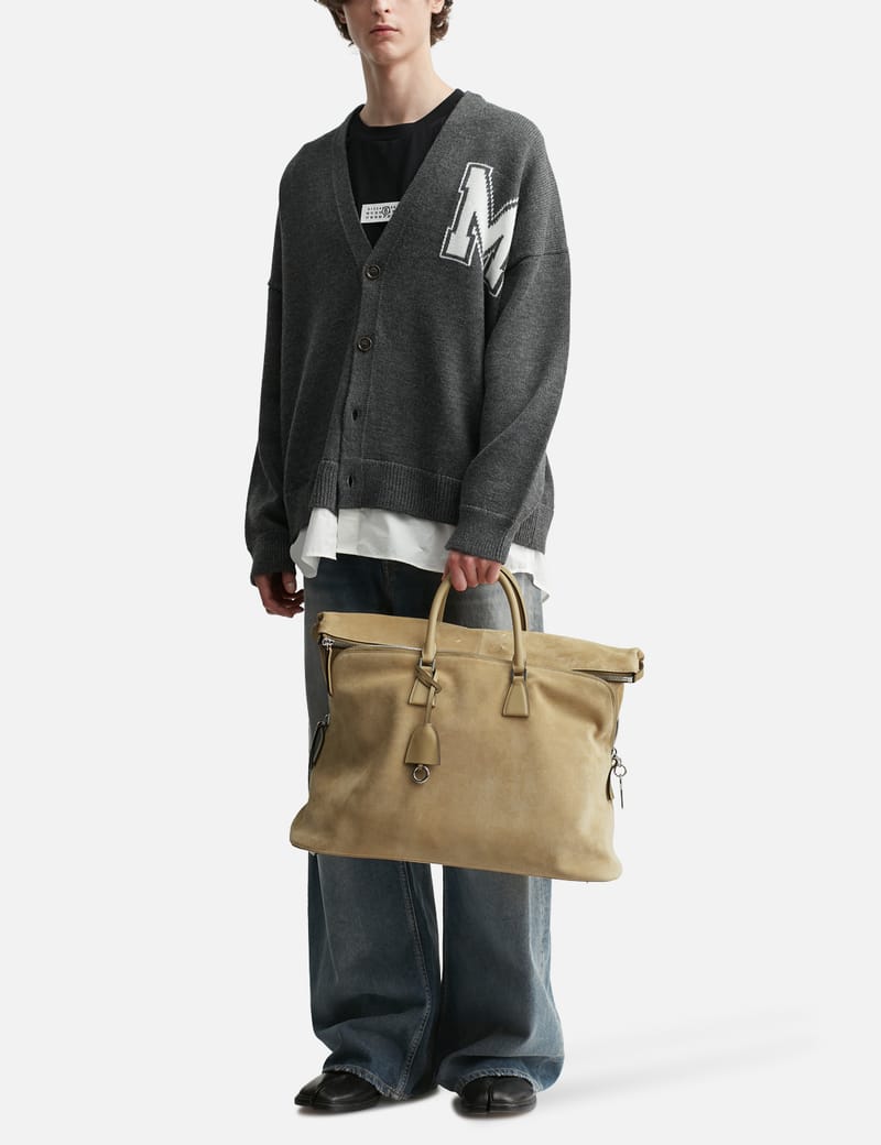 メゾン マルジェラ - ナッパレザー ショッピングバッグ | HBX
