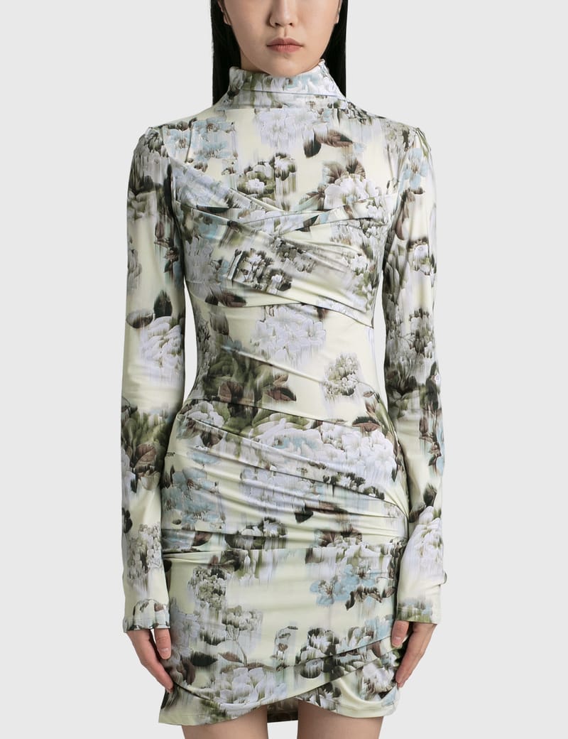 Off-White™ - Chinese Second Skin Twist Dress | HBX