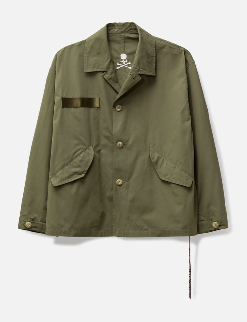 Mastermind Japan - SHORT MILITARY COAT | HBX - Globally Curated
