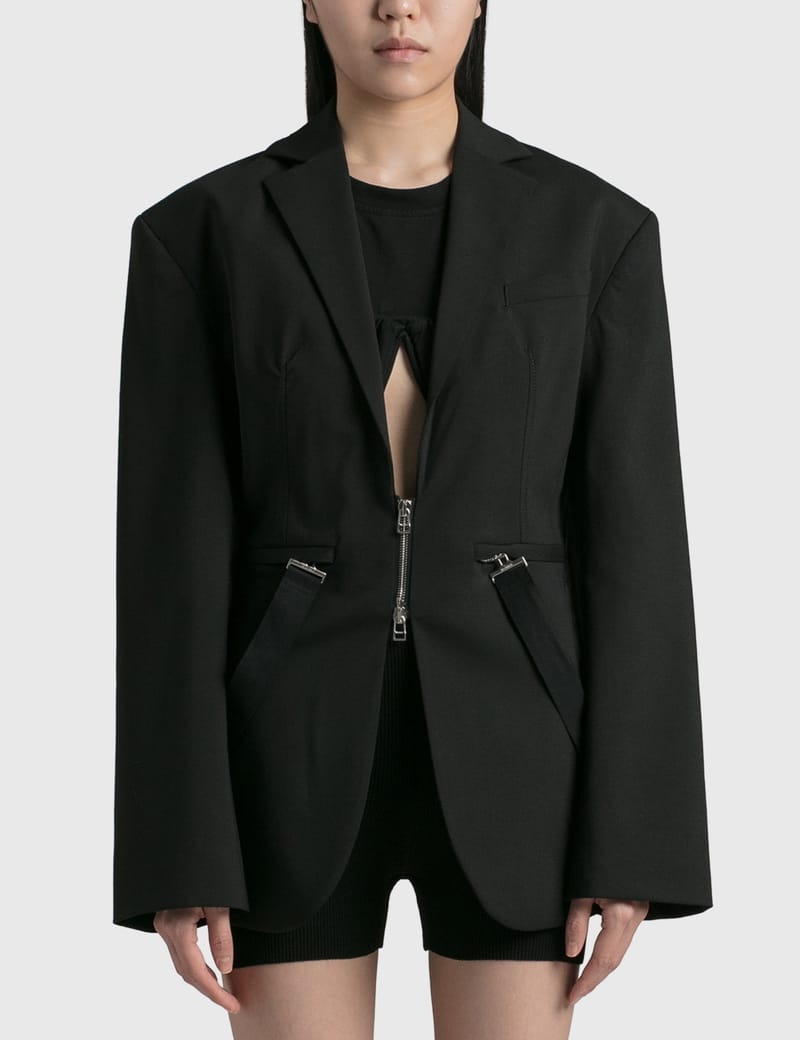 Adererror crumple blazer Noir-