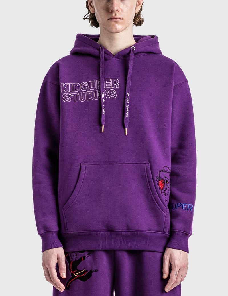 スウェット・トレーナー KidSuper SWEATSHIRTS (HDH3 KIDSUPERWAVE) KidSuper - Super Hooded Sweatshirt | HBX - Globally Curated