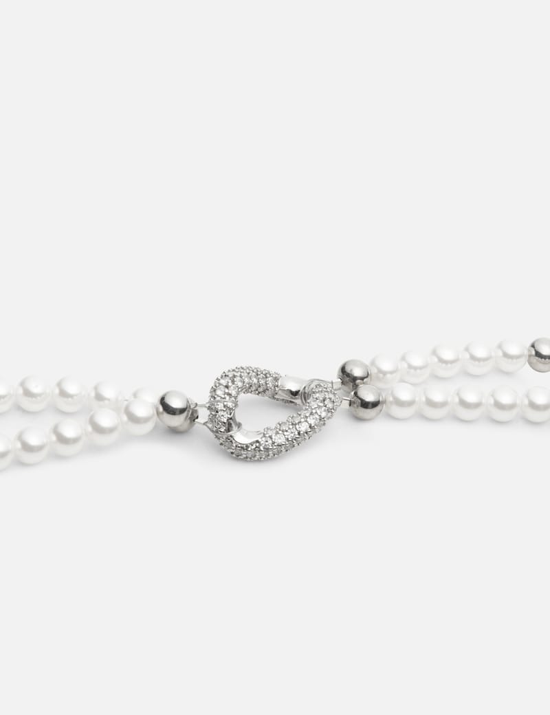 フランス発 ☆Justine Clenquet☆ Kristie パール チョーカー Justine Clenquet - KRISTIE CHOKER | HBX - ハイプビースト