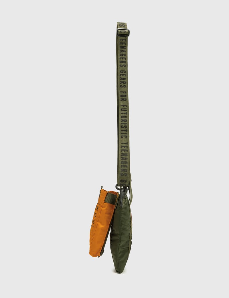 Human Made - Mini Shoulder Helmet Bag | HBX - Globally