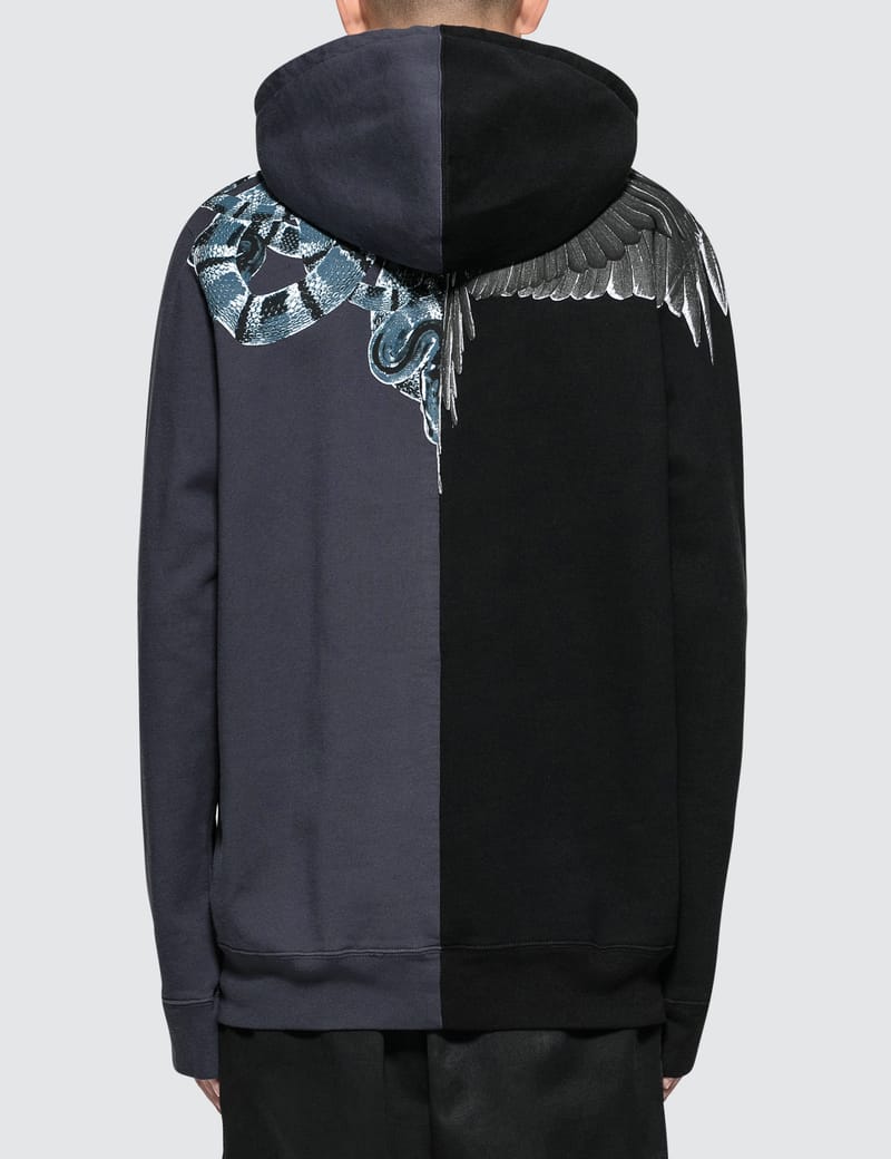 Marcelo Burlon - Wings Snakes Hoodie | HBX - Globally