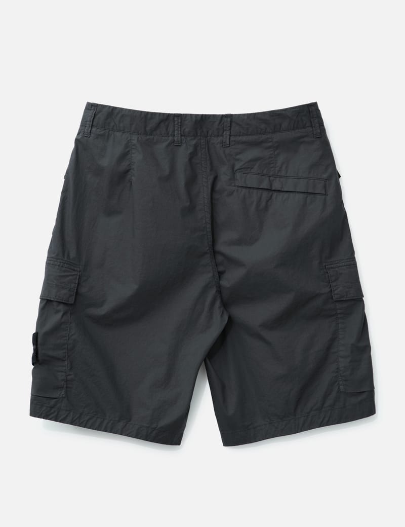 Stone Island - Stretch Cotton Tela Bermuda Shorts | HBX