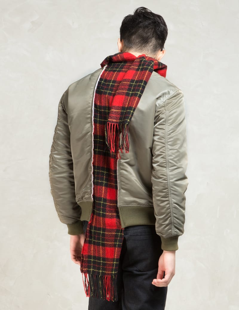 PHENOMENON - Green Cutoff Ma-1 Jacket | HBX - Globally Curated