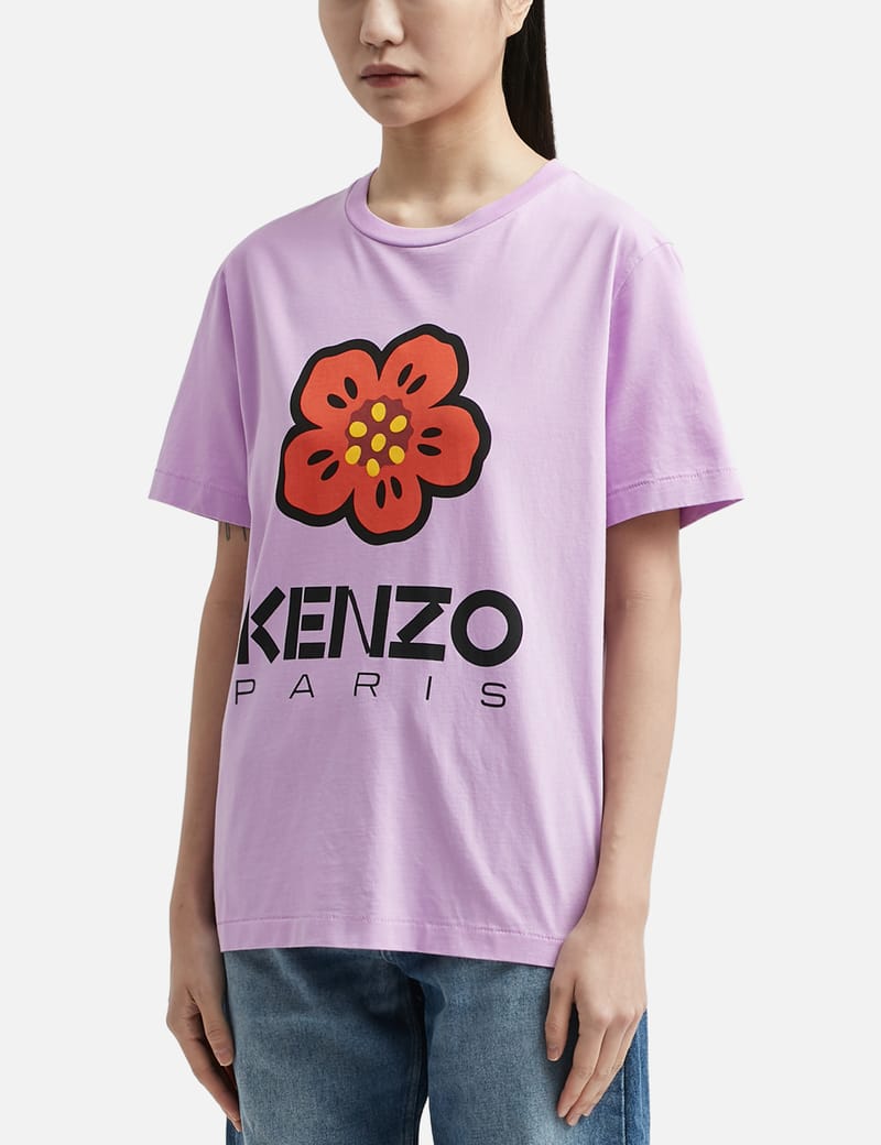 Womens pink kenzo t hot sale shirt