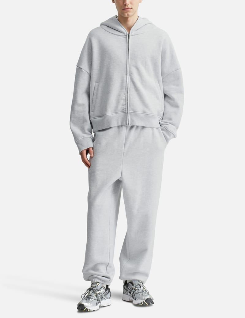 Entire Studios Eternal Zip Heather Grey - Heavyweight unisex zip