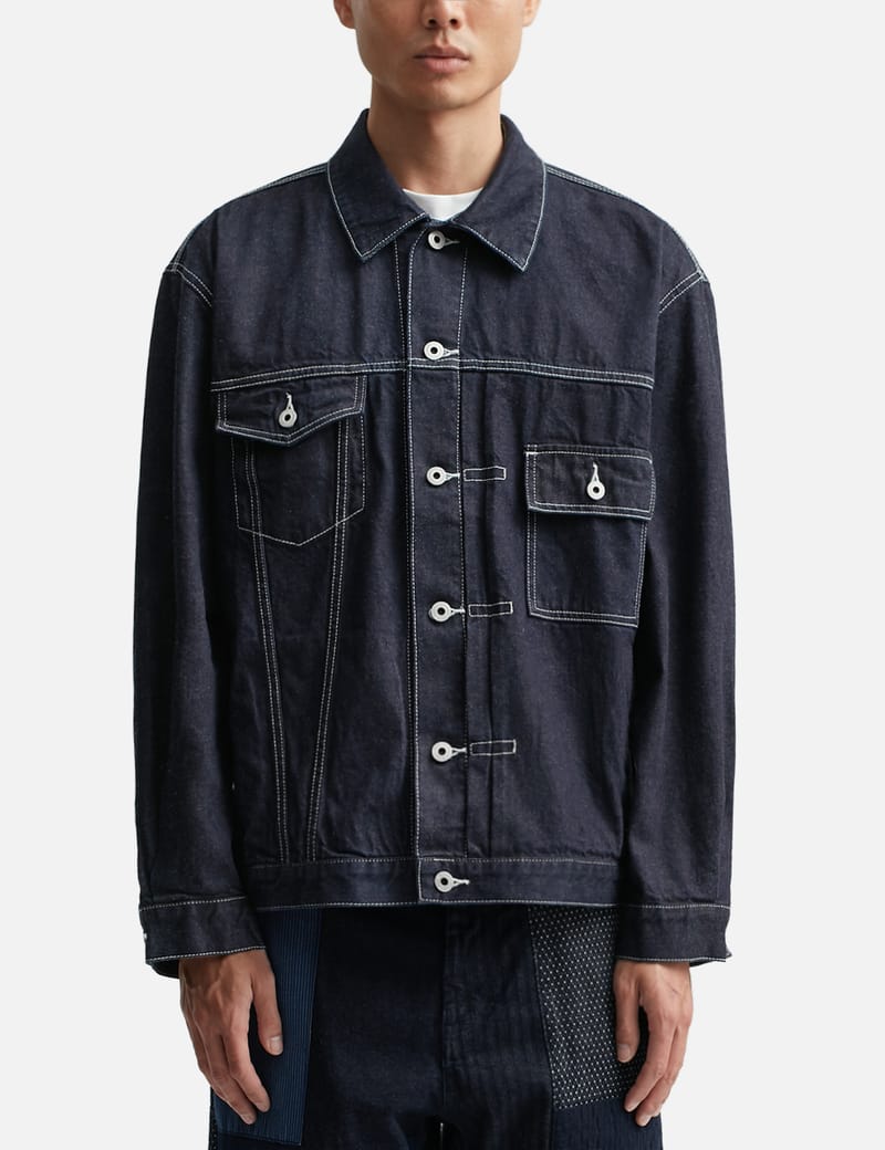 ファンダメンタル - デニムジャケット リンス | HBX