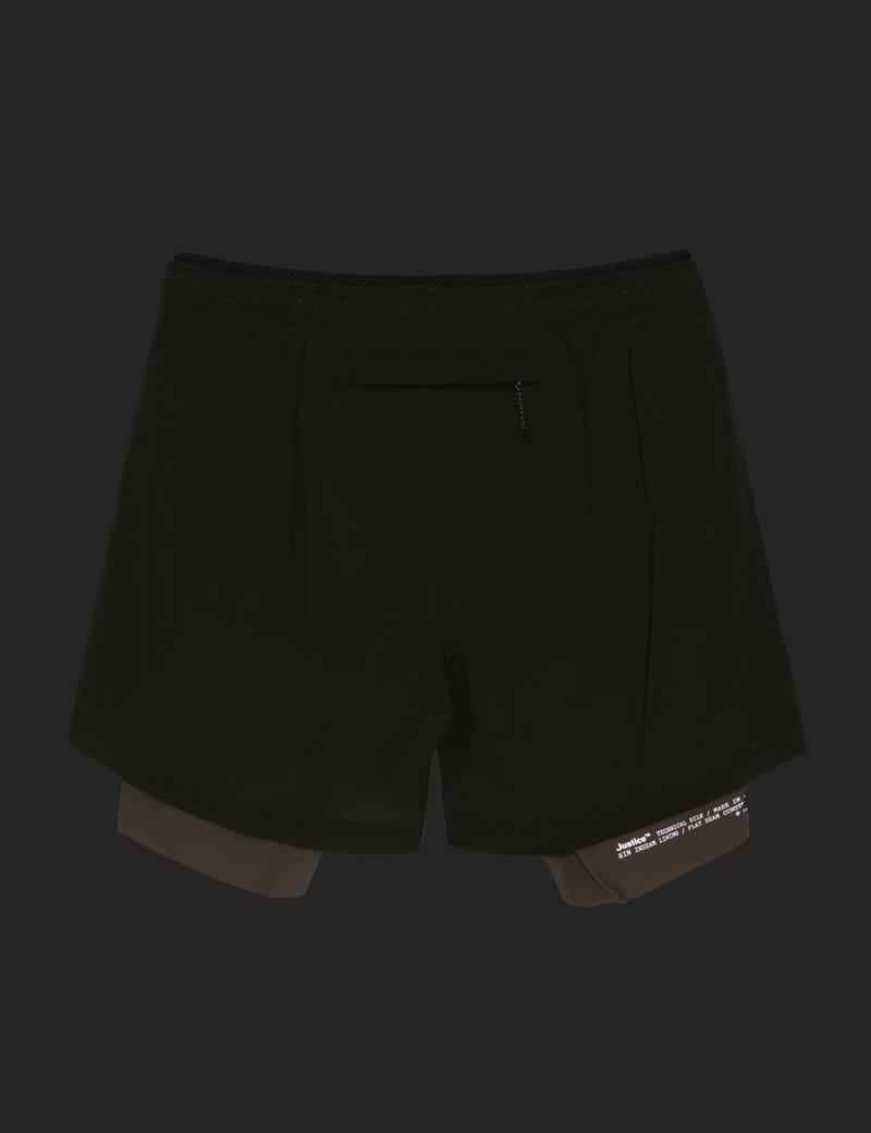 milestone｜Natty Shorts 5_inch Sumi Black | Run Ride Point
