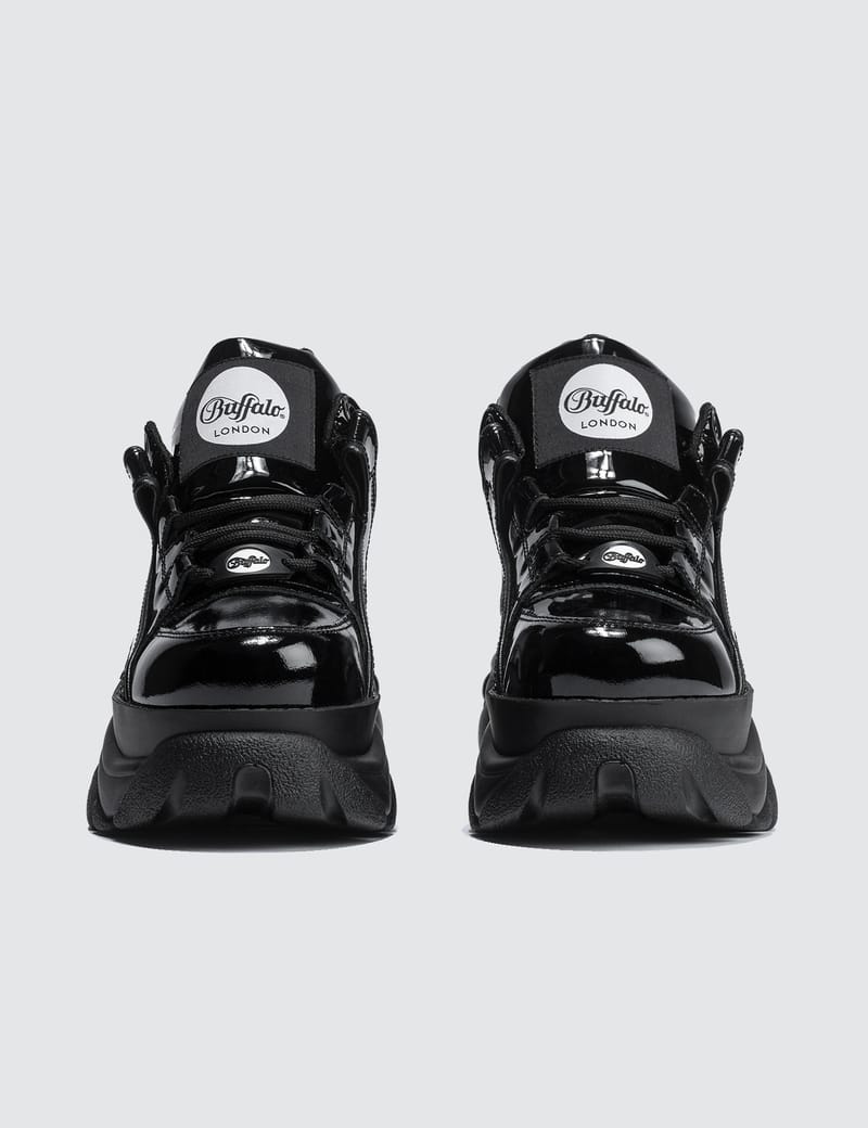 Buffalo London - Buffalo Classic Patent Platform Sneakers