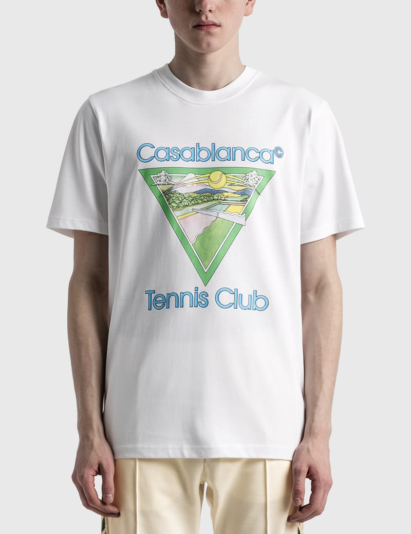 Casablanca - Tennis Club Icon T-shirt | HBX - Globally