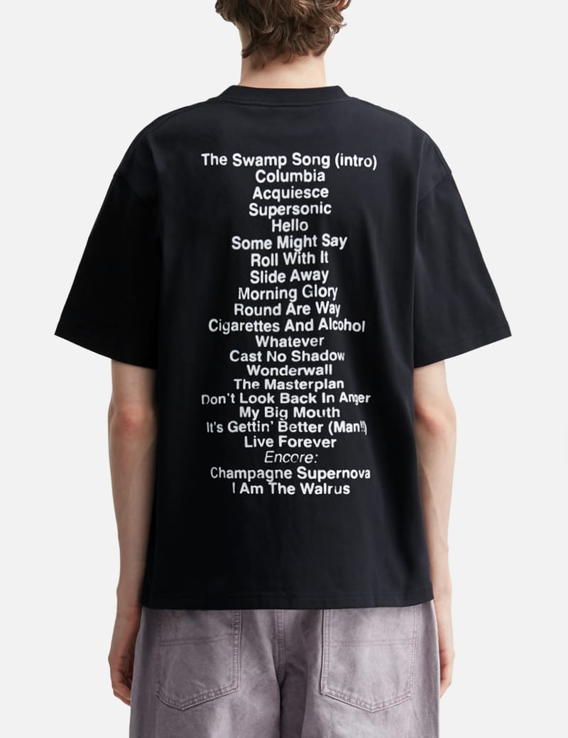 Pleasures X Oasis All Access T-Shirt - Graphic cotton tee with
