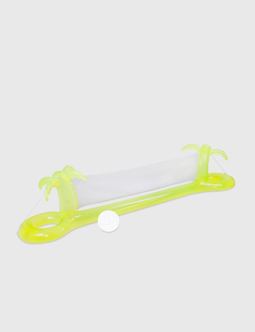 SunnyLiFE Inflatable Float Away Volley Ball Set Neon Lime HBX