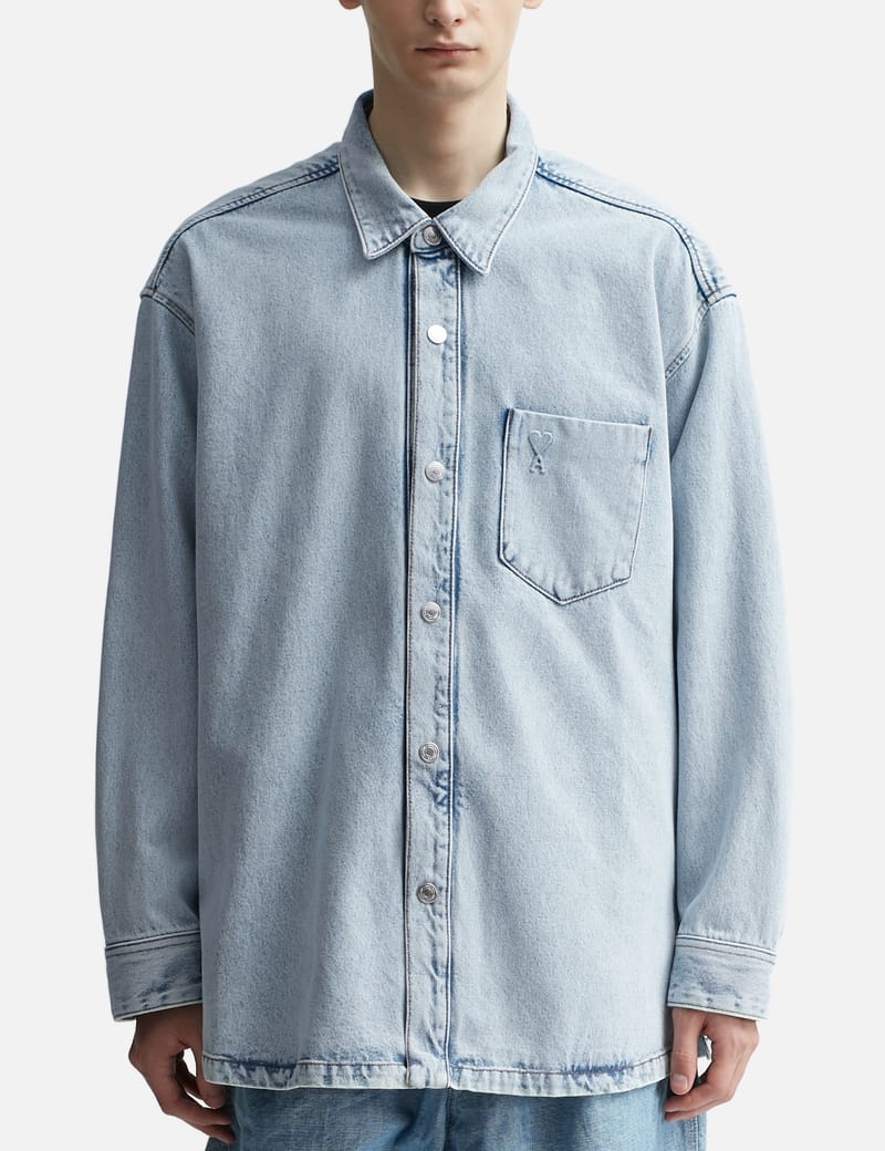 Human Made - Snap button Long Sleeve Shirt | HBX