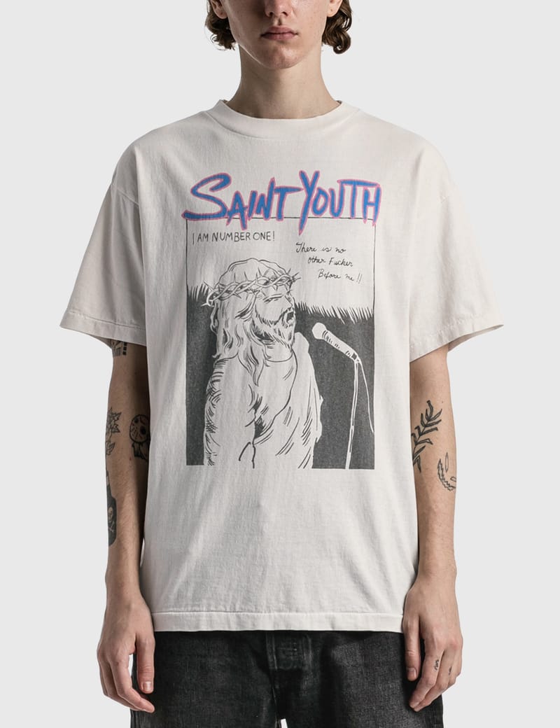 Saint Michael - SAINT YOUTH SHORT SLEEVE T-SHIRT | HBX - HYPEBEAST