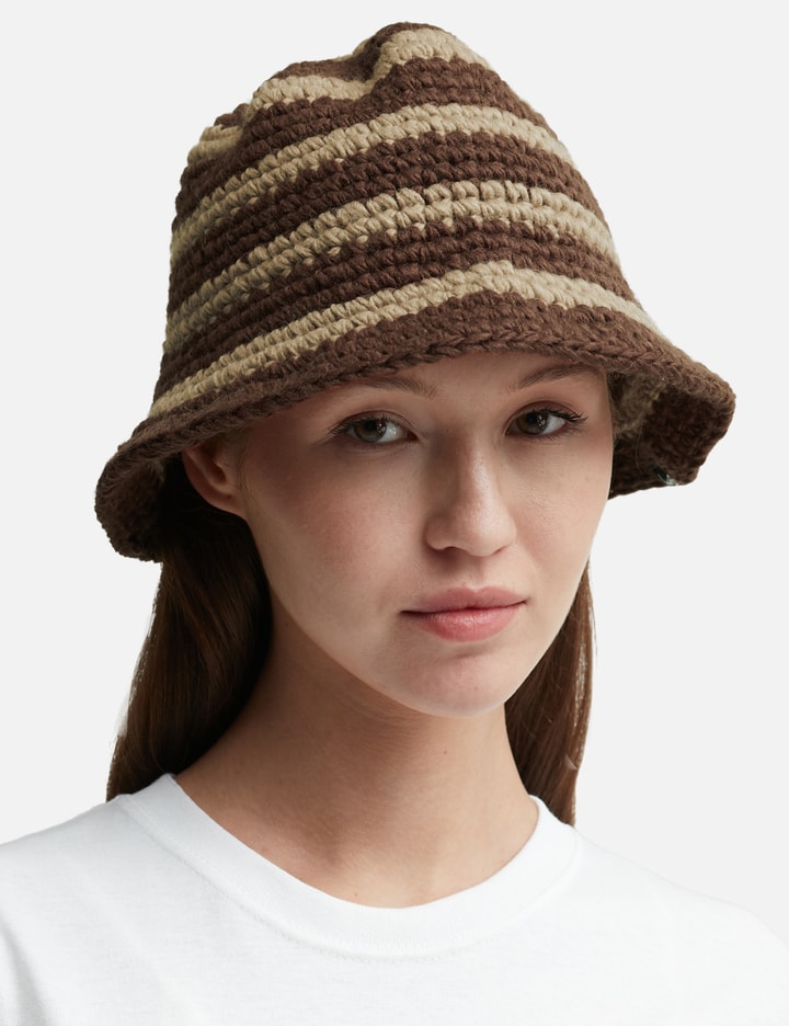 Stüssy Swirl Knit Bucket Hat HBX Globally Curated Fashion and