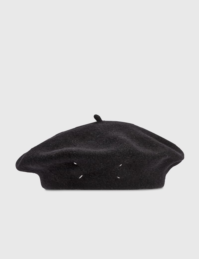 Maison Margiela - ウール ベレー帽 | HBX - ハイプビースト(Hypebeast ...