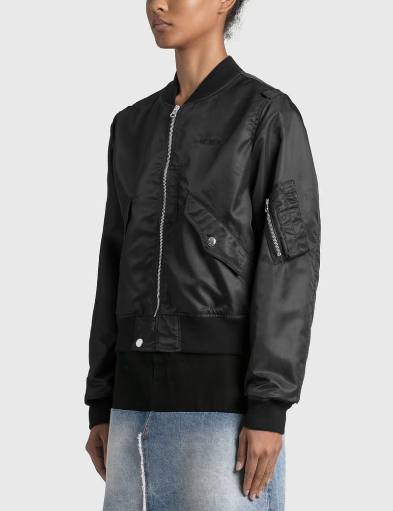 MM6 Maison Margiela - Nylon Bomber Jacket | HBX - Globally Curated