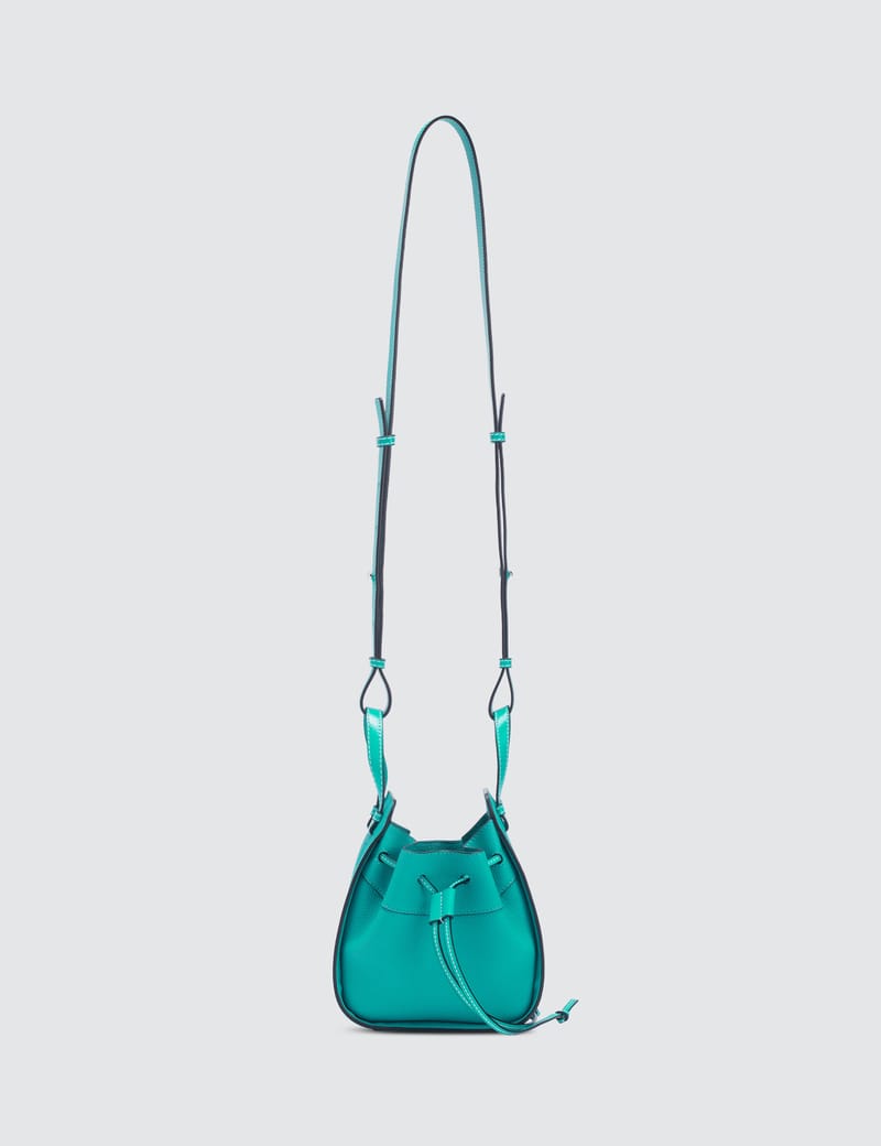 美品　レザーバッグ　HAMMOCK DW SMALL BAG Loewe Mini Blue Hammock DW - Ann's Fabulous Closeouts