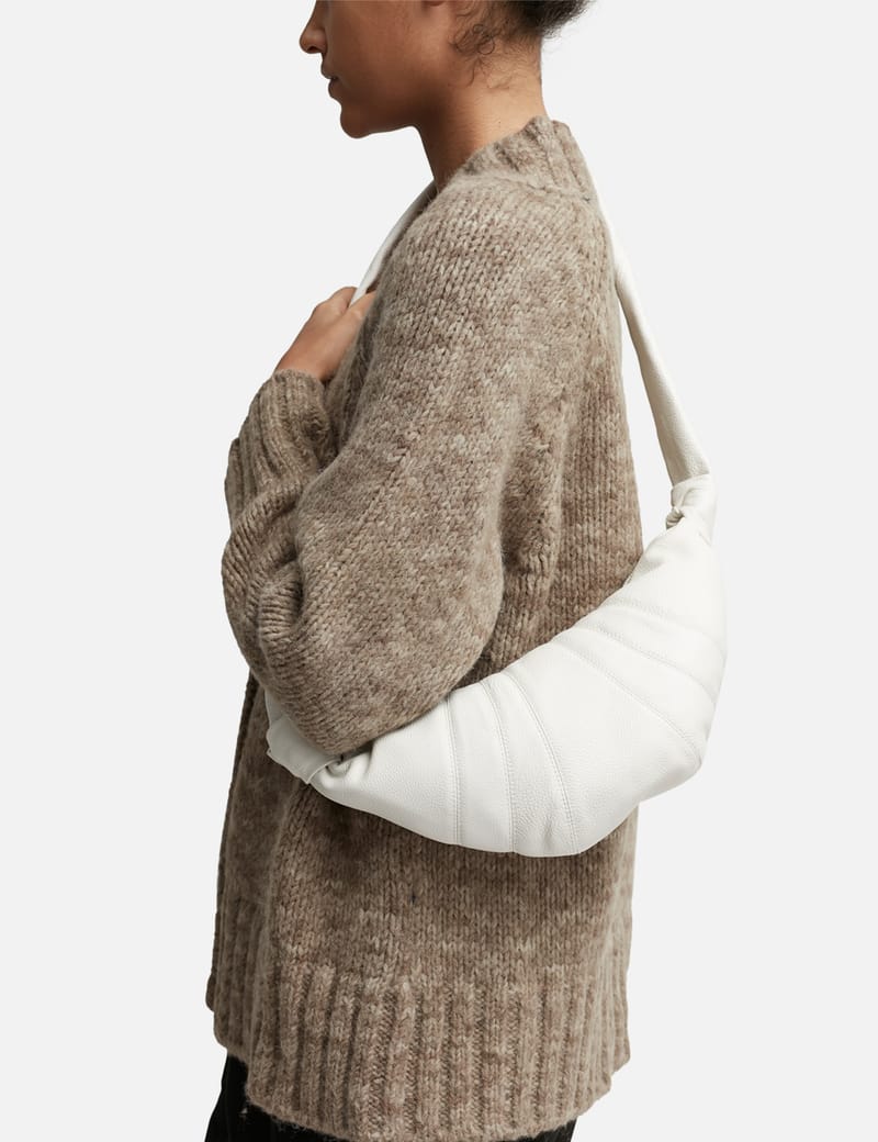 ショルダーバッグ・ポシェット LEMAIRE SMALL CROISSANT CROSSBODY BAG Black Small Croissant Bag | LEMAIRE