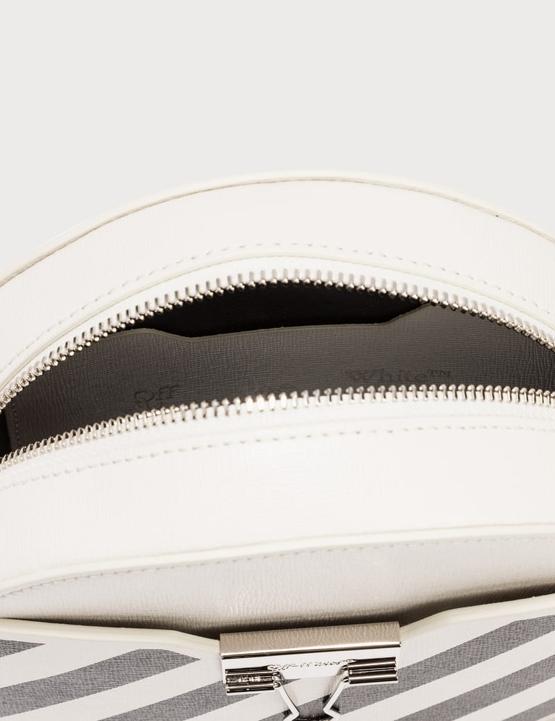 Off-White™ - Diag Round Bag | HBX - Globally Curated Fashion