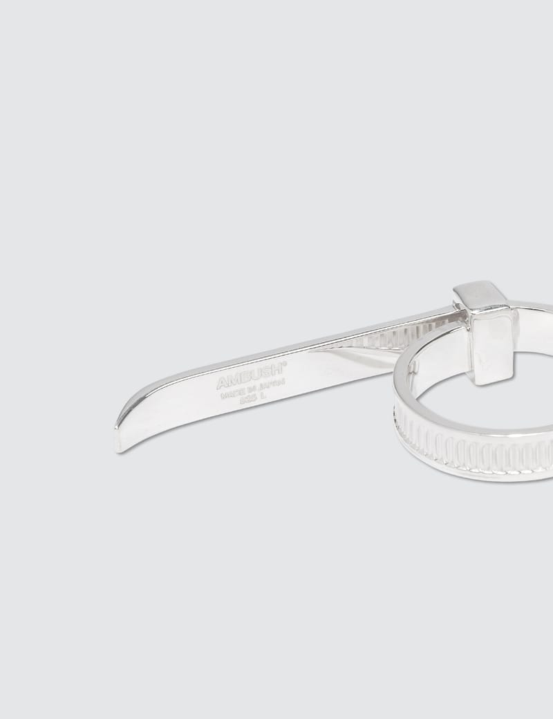 AMBUSH® - Zip Tie Ring | HBX - Globally Curated Fashion and
