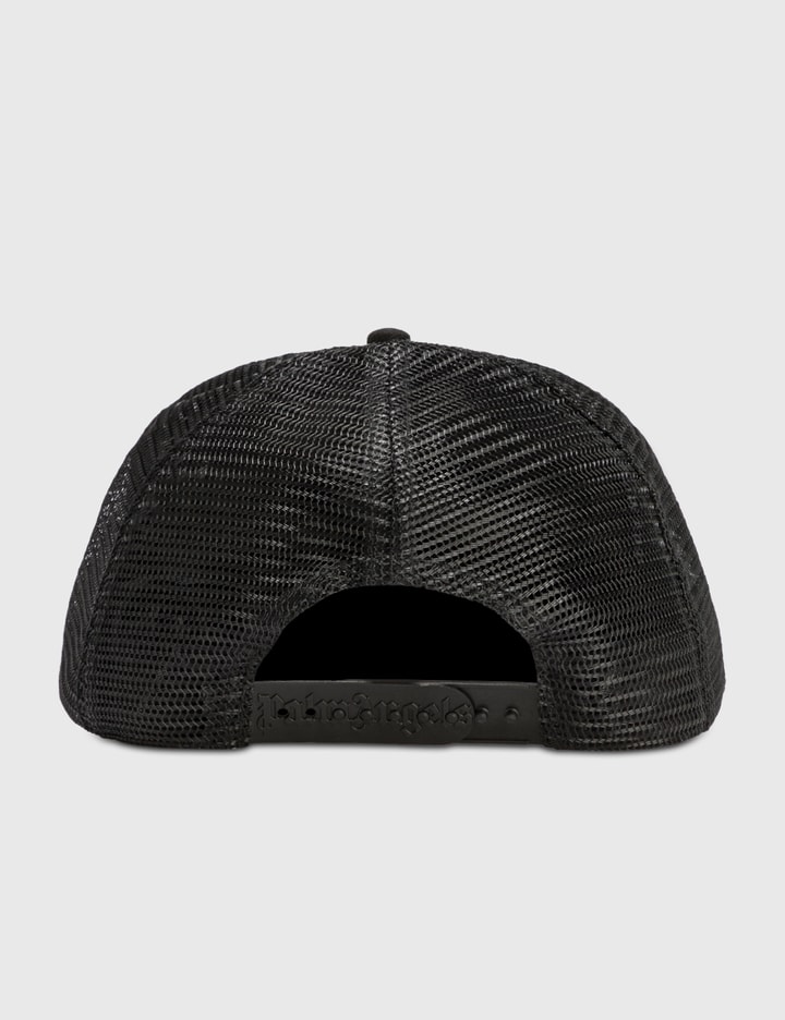 Palm Angels - Curved Logo Trucker Cap | HBX - Globally Curated Fashion ...