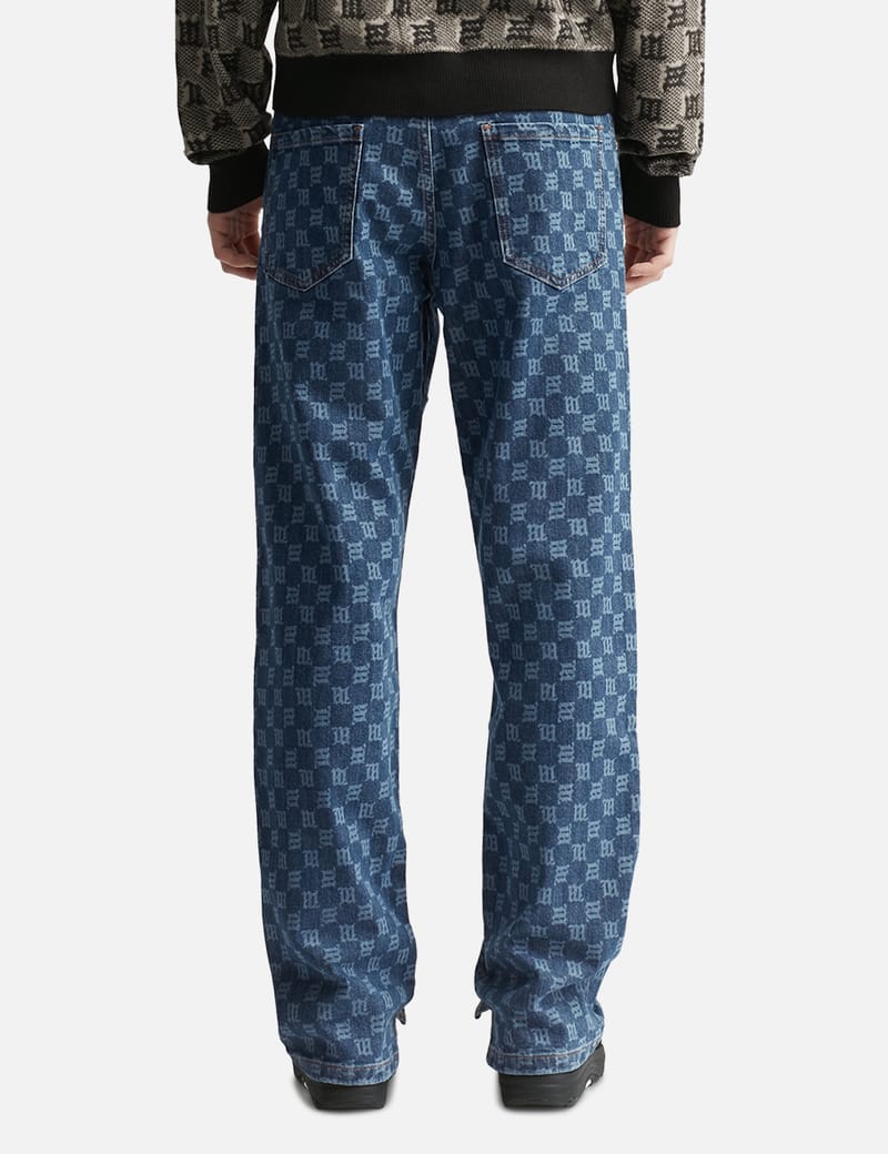 Misbhv - Monogram Denim Pants | HBX - Globally Curated